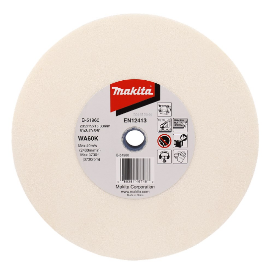 Afbeeldingen van Makita Slijpst. 205X19X15,88Mm Wa60K B-51960