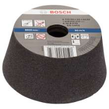 Afbeeldingen van Bosch Schuurkom, conisch - metaal/gietijzer