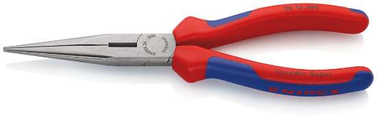 Afbeeldingen van KNIPEX Platspitse tang met zijsnijder