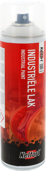 Afbeeldingen van Kelfort spuitverf lichtgrijs RAL7035 500ml