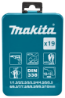 Afbeeldingen van Makita Metaalborenset D-54025 - 19 delig - HSS-G 