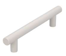Afbeeldingen van Siro Meubelgreep kunststof - boorafstand 96mm/L 130mm/H 28mm/B 12mm - wit 