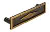 Afbeeldingen van Siro Meubelgreep metaal - boorafstand 96mm/L 108mm/H 22mm/B 26mm antiek messing 