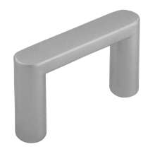Afbeeldingen van Siro Meubelgreep metaal - boorafstand 32mm/L 40mm/H 24mm/B 8mm - aluminium 