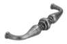 Afbeeldingen van Siro Meubelgreep metaal - boorafstand 96mm/L 105mm/H 30mm/B 17mm - tin 