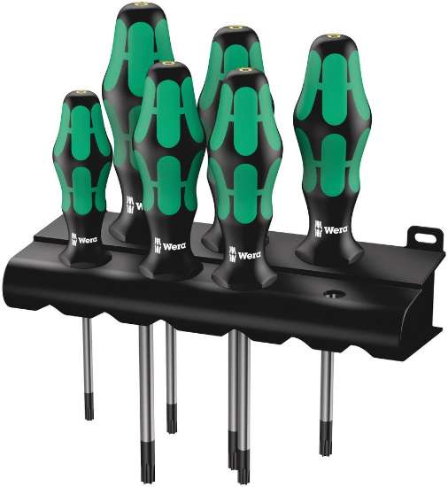 Afbeeldingen van Wera Schroevendraaierset torx 367/6 Kraftform