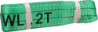 Afbeeldingen van Kelfort Hijsband - 1 meter maximaal 2000kg hijsgewicht - Groen 
