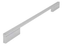 Afbeeldingen van Siro Meubelgreep metaal - boorafstand 288/384mm/L 412mm/H 29mm/B 10mm chroom glanzend 