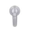 Afbeeldingen van Siro Kapstokhaak metaal - L 22mm/H 30mm/B 12mm chroom mat 