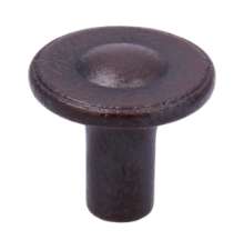 Afbeeldingen van Siro Meubelknop metaal - L 30mm/H 28mm/B 30mm roestbruin 