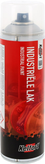 Afbeeldingen van Kelfort spuitverf zilver aluminium 500ml