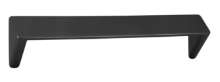 Afbeeldingen van Siro Schelpgreep metaal - boorafstand 160mm/L 168mm/H 23mm/B 39mm mat zwart chroom 