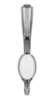 Afbeeldingen van Siro Kapstokhaak metaal - boorafstand 24mm/L 158mm/H 64mm/B 34mm antiek zilver/wit 