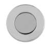 Afbeeldingen van Siro Schelpgreep metaal - L 50mm/H 16mm/B 50mm chroom glanzend 