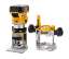 Afbeeldingen van DeWalt brushless invalfrees DCW604P2-QW - 18V XR 2x 5.0Ah accu - met verwisselbare zool in TSTAK 