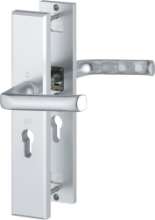 Afbeeldingen van Hoppe Inbraakwerend deurkrukgarnituur aluminium London 113/2235/2214 - PC55 - F1