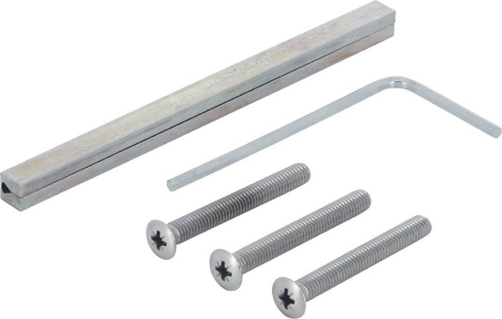 Afbeeldingen van Hoppe veiligheids bevestigingsset - kruk/kruk deurdikte 38-43mm dikte 8mm - M6x55mm