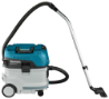 Afbeeldingen van Makita stofzuiger VC007GLZ01 - 2x40V Max XGT 2x2.5Ah accu - Inclusief snellader in Mbox