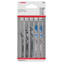 Afbeeldingen van Bosch 5-delige set decoupeerzaagbladen Wood and Metal Basic