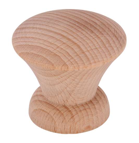 Afbeeldingen van Siro Meubelknop hout - L 39mm/H 35mm/B 39mm beuken 