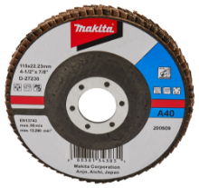 Afbeeldingen van Makita Lamellenschijf D-27230 - Ø115mm - A40 