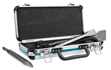 Afbeeldingen van Makita Beitelset SDS-PLUS - 3 delig in stevige aluminium koffer 