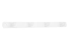 Afbeeldingen van Siro Sleutelhouder metaal - boorafstand 251mm/L 271mm/H 31mm/B 20mm - wit 