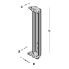 Afbeeldingen van GB Puisteun 60x70x440 115x2 Zink-Magnesium