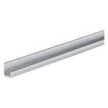 Afbeeldingen van Hettich Deurafsluitingsprofiel, U-vormig, Deurdikte 19mm / 18mm, 2500 mm