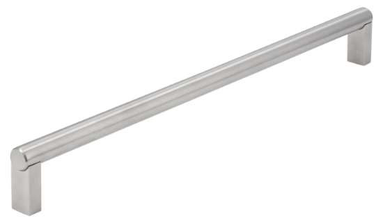Afbeeldingen van Siro Meubelgreep metaal - boorafstand 320mm/L 332mm/H 40mm/B 14mm - RVS 