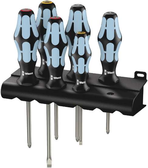 Afbeeldingen van Wera Schroevendraaierset combi 3334/3350/3355/6