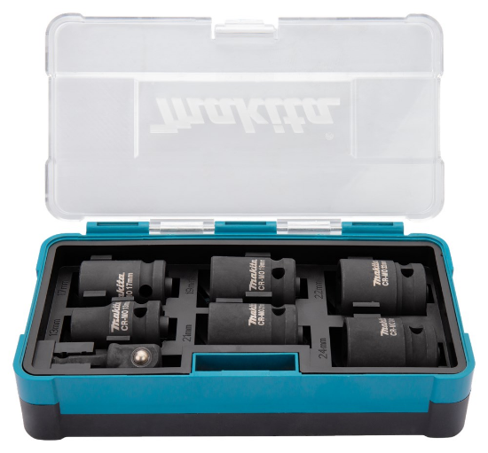 Afbeeldingen van Makita Krachtdoppenset 7-dlg 1/4x1/2 B-69733