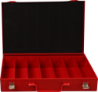 Afbeeldingen van Kelfort Assortimentskist - 330x234x47mm - voor speedboren rood Leeg 