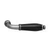 Afbeeldingen van INTERSTEEL Deurkruk Courgette oud grijs/mat zwart 0206
