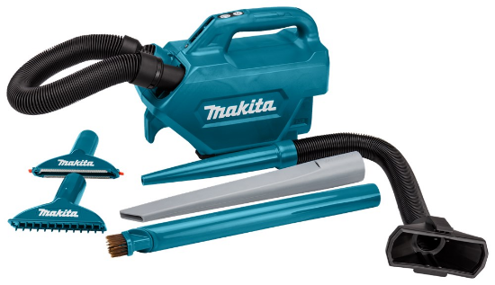 Afbeeldingen van Makita Stofzuiger DCL184Z - 18V - Inclusief 5 blaas- en zuigmonden in doos