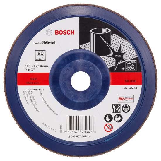 Afbeeldingen van Bosch Lamellenschuurschijf X571, Best for Metal