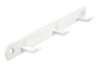 Afbeeldingen van Siro Sleutelhouder metaal - boorafstand 181mm/L 201mm/H 31mm/B 20mm - wit 