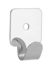 Afbeeldingen van Siro Kapstokhaak metaal - L 41mm/H 15mm/B 30mm chroom glanzend 