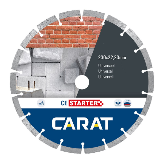 Afbeeldingen van Carat Diamantzaag voor universeel gebruik CE Starter
