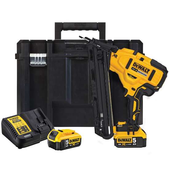 Afbeeldingen van DeWalt afwerktacker DCN650P2-QW - 18V XR 15Ga 