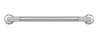Afbeeldingen van Siro Meubelgreep metaal - boorafstand 96mm/L 108mm/H 26mm/B 13mm chroom glanzend 