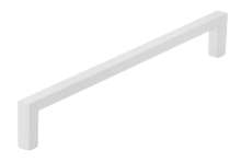 Afbeeldingen van Siro Meubelgreep metaal - boorafstand 192mm/L 200mm/H 28mm/B 8mm wit 