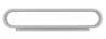 Afbeeldingen van Siro Meubelgreep metaal - boorafstand 96mm/L 140mm/H 32mm/B 15mm - aluminium 