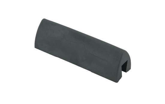 Afbeeldingen van GB elementrubber - 68x20x8mm - zwart kunststof