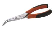 Afbeeldingen van Bahco ergonomisch gebogen lange punttang 200mm industrieverpakking (2427 GC-200IP)