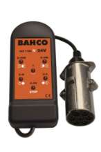 Afbeeldingen van Bahco stopcontacttester voor vrachtwagens 24v 7 pin voor 24N stekkers (BELT247N)