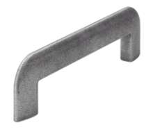 Afbeeldingen van Siro Meubelgreep metaal - boorafstand 96mm/L 118mm/H 33mm/B 8mm antiek ijzer 
