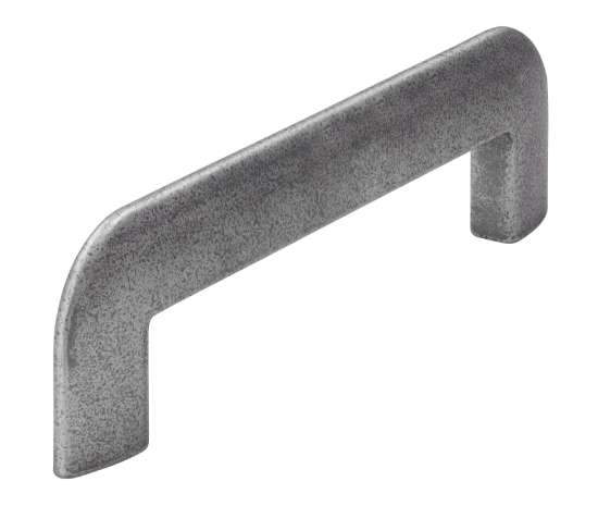 Afbeeldingen van Siro Meubelgreep metaal - boorafstand 96mm/L 118mm/H 33mm/B 8mm antiek ijzer 