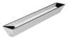 Afbeeldingen van Siro Meubelgreep metaal - boorafstand 192mm/L 227mm/H 23mm/B 30mm chroom glanzend/wit 