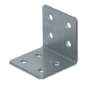 Afbeeldingen van GB Versterkingshoek 40x40mm 40x2mm Elektrolytisch Verzinkt 